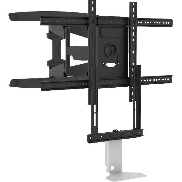 Cavus WME105 CFSBW Draaibare Tv Muurbeugel & Ophangbeugel geschikt voor Sonos Beam wit & VESA Tv - 35kg