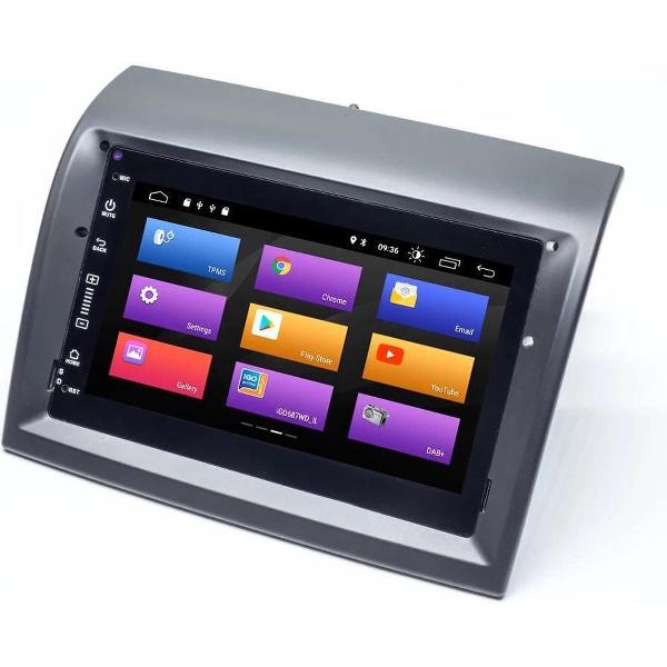 Fiat Ducato 2006-2021 Citroen Jumper 2006-2021 Peugeot Boxer navigatie en multimediasysteem 2+32GB INGEBOUWDE CARPLAY Bluetooth USB WiFi