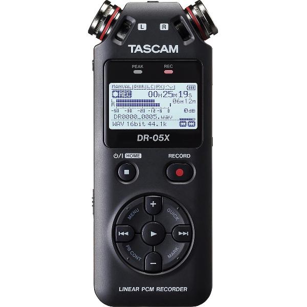 Tascam DR-05X Draagbare Audio Recorder & USB Audio Interface