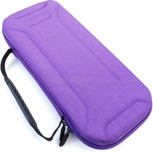 Hardcase opberg / transportkoffer stethoscoop, o.a. voor Littmann - Paars