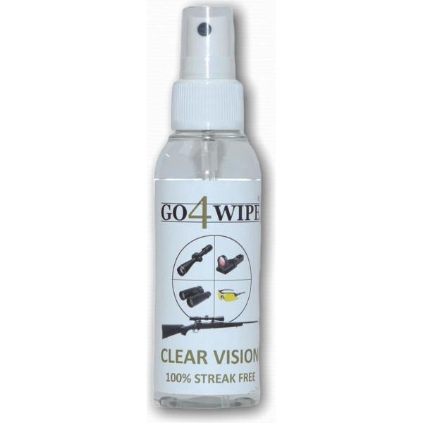 Go4Wipe 100ml Clear-Vision non-toxic reiniger voor Brillen, DSLR, (professionele) camera, Lenzen, Brillen, alle soorten gevoelig glas met of zonder coating