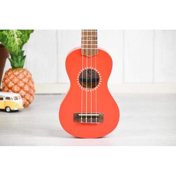 Laluu LA-RD-S Sopraan Ukelele Rood