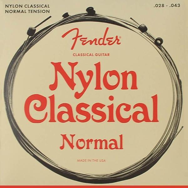 Snarenset klassieke gitaar Fender F-130 Normal Tension Ball End