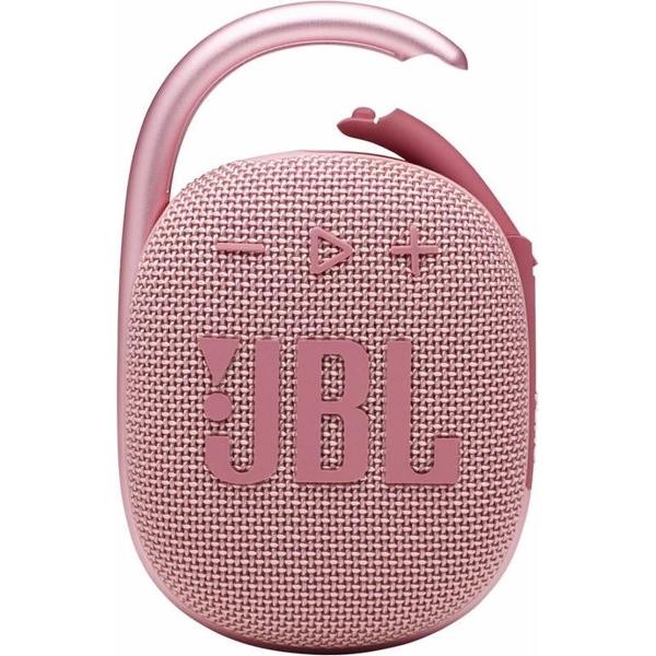 JBL Clip 4 Roze - Draagbare Bluetooth Mini Speaker