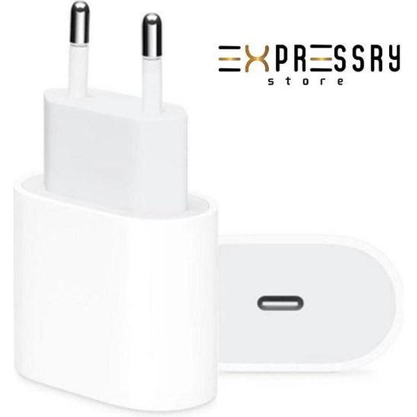 USB-C Oplader/Adapter/ Stekker | Oplaadstekker | USB-C - Apple Lightning | Snellader Expressry store oplader