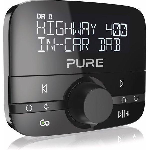Pure Highway 400 V2 DAB tuner DAB adapter voor in de auto & Bluetooth audio streaming adapter