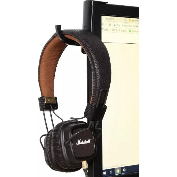 1 Pc Oortelefoon houder Hoofdtelefoon hanger Houder (Holder Hook with tape sticker) voor desk / bureau PC monitor hoofdtelefoon.
