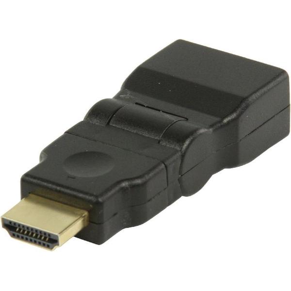 Valueline Vgvp34905b Hdmi-adapter Hdmi-connector Swivel - Hdmi Input Zwart
