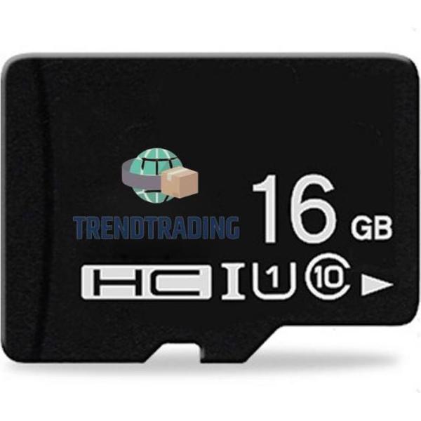 Trendtrading Micro SD kaart 16GB - Voor drones