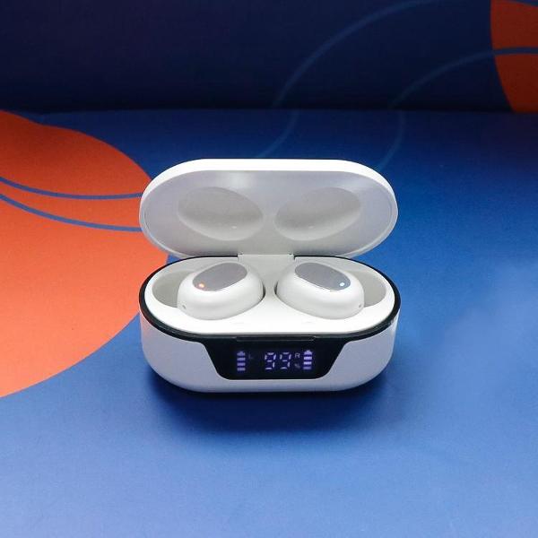 Bluetooth Oordopjes - Draadloze Oordopjes - Oordopjes Zonder Draad - Draadloos en Bluetooth Oordopjes - Oordoppen - Earbuds - In-Ear - TWS - Bluetooth 5.0 - Oordopjes voor Sporten - Bluetooth oordopjes voor Sporten – Wit