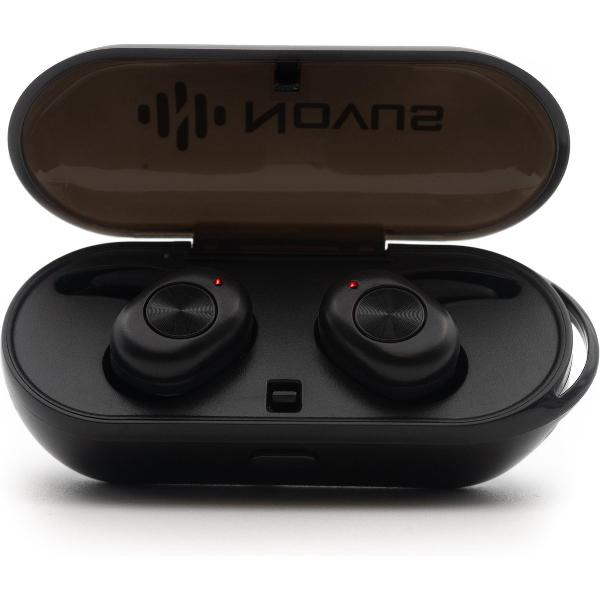 Novus X-Series Draadloze Oordopjes - Bass Boosted Bluetooth In-ear oortjes - Zwart