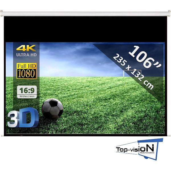 Manueel projectiescherm 106