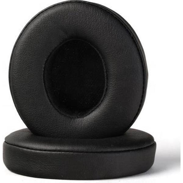 Beats By Dr. Dre Solo 2 en Beats Solo 3 hoge kwaliteit lederen vervangende oorkussens (zwart) - earpads - ear pads.