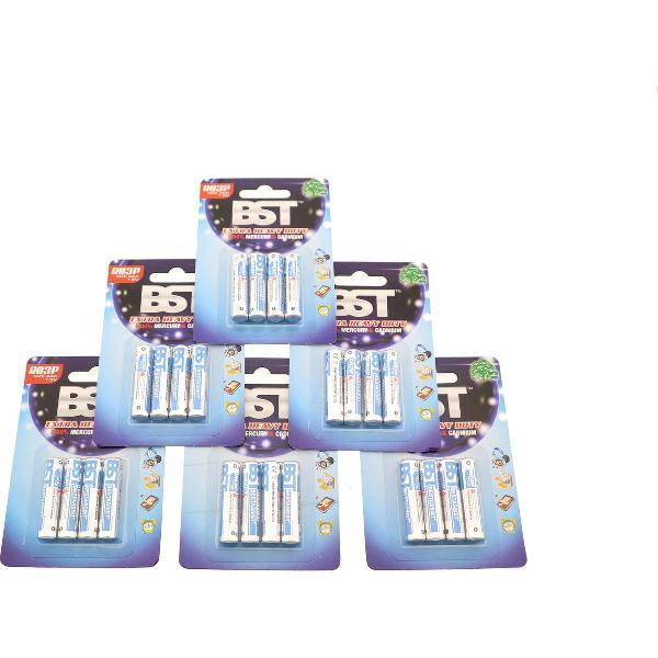 AAA Batterij – 3xA – Alkaline – Penlite – Longlife - 1.5V – 24 stuks - Aanbieding