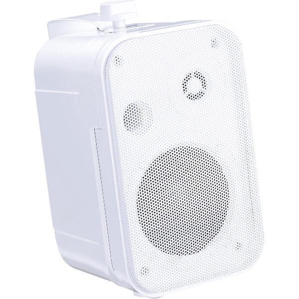 E-Audio achtergrond luidsprekers 3.5 inch 8 Ohm 100 Watt Wit