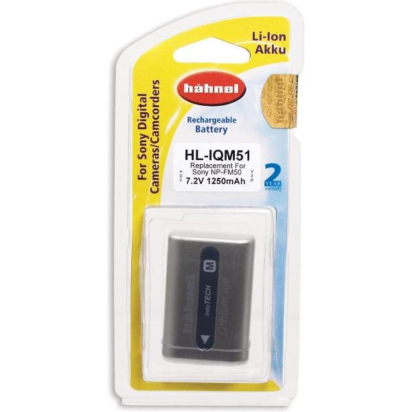 Hahnel HL-IQM51 Li-Ion accu (Sony NP-FM50)