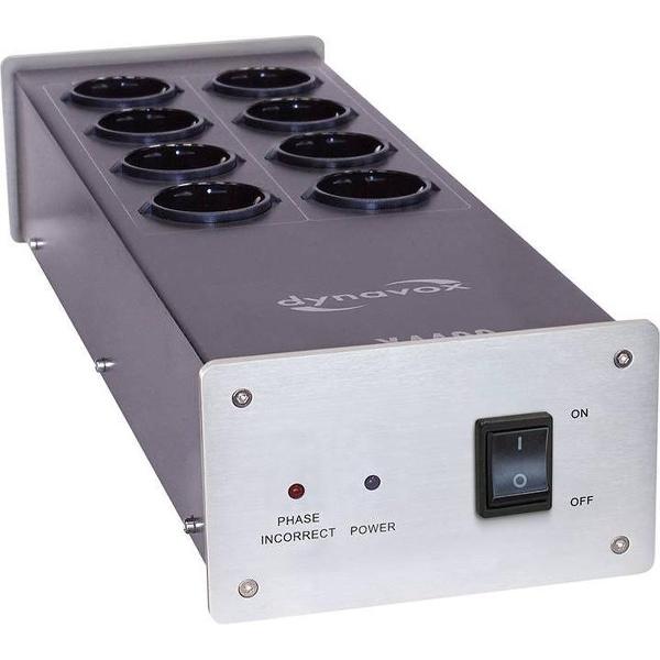 Dynavox HiFi-stekkerblok zilver X4100B