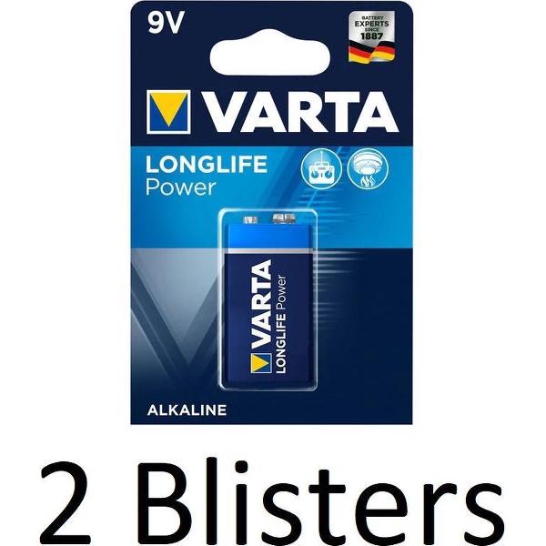 Varta 9v E-Block 2 Stuks
