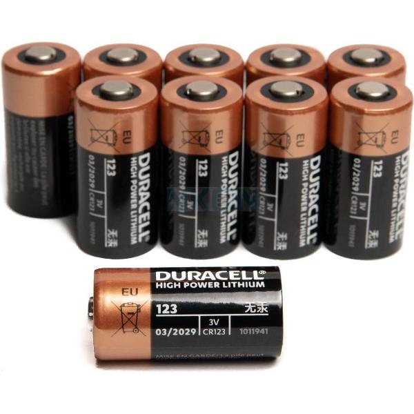 Duracell CR123-A Lithium batterij - 5 stuks
