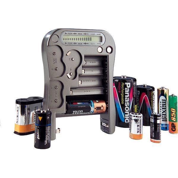 Westfalia Batterijtester met LCD-scherm