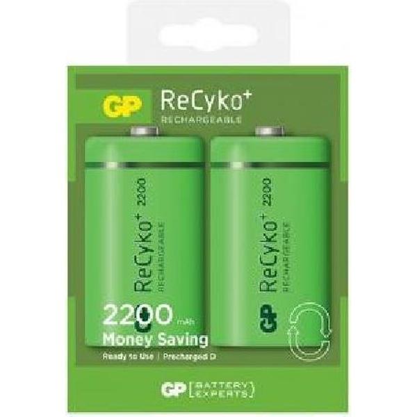 GP Batteries D-oplaadbare batterijen 2 stuks