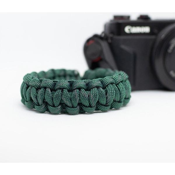 Dutch Cord |Camera Polsriem | Camera Polsband | Camera Wrist Strap | Met Peak Design Anchor Link | Urban Green Reflection Strap