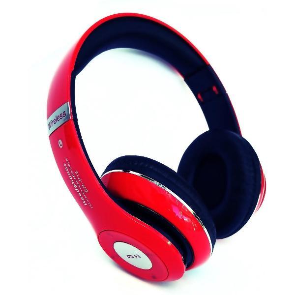 HD stereo bluetooth headset SN P15 rood