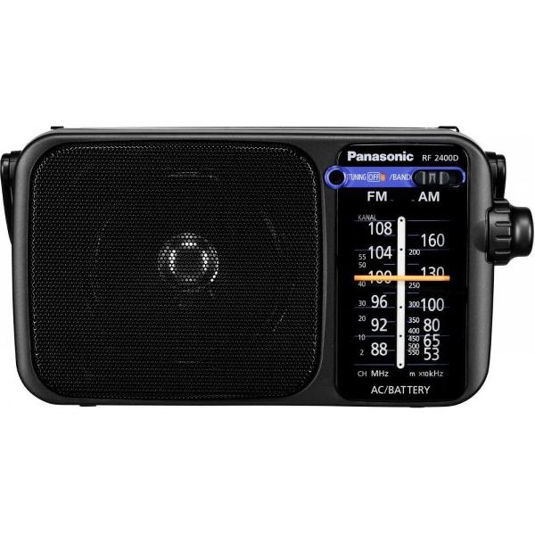 Panasonic RF-2400DEG Transistorradio FM Zwart