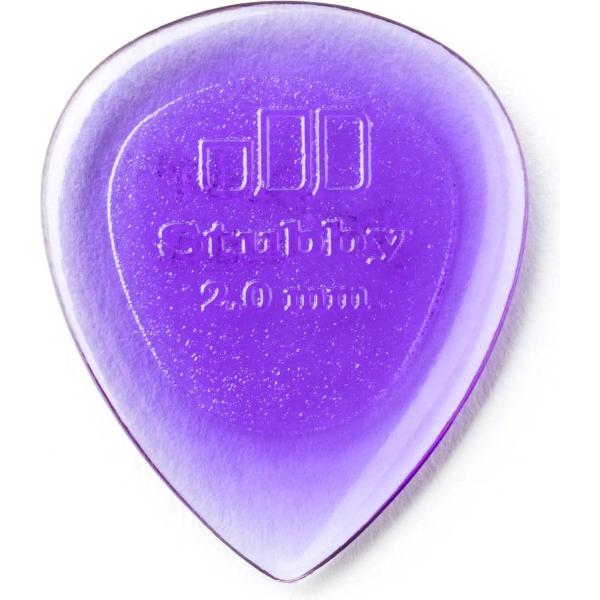 Dunlop Stubby Pick 6-Pack 2.00 mm plectrum