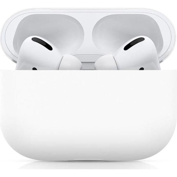 Apple AirPods Pro Ultradun Siliconen Hoesje Wit