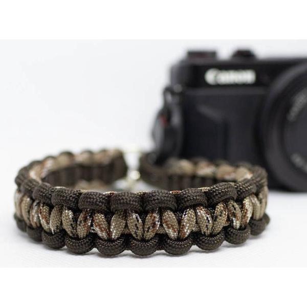 Dutch Cord |Camera Polsriem | Camera Polsband | Camera Wrist Strap | Met Peak Design Anchor Link | Desert Brown Strap