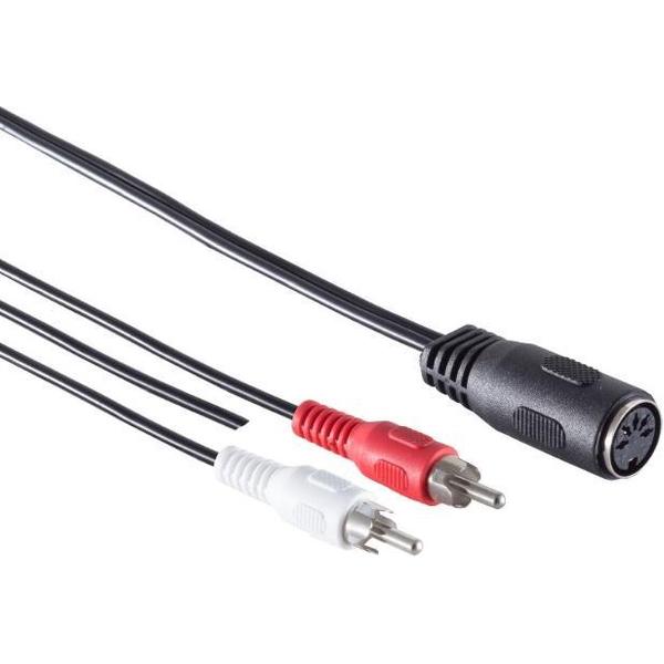PremiumConnect Adapter kabel Tulp stereo 2RCA - 20 cm
