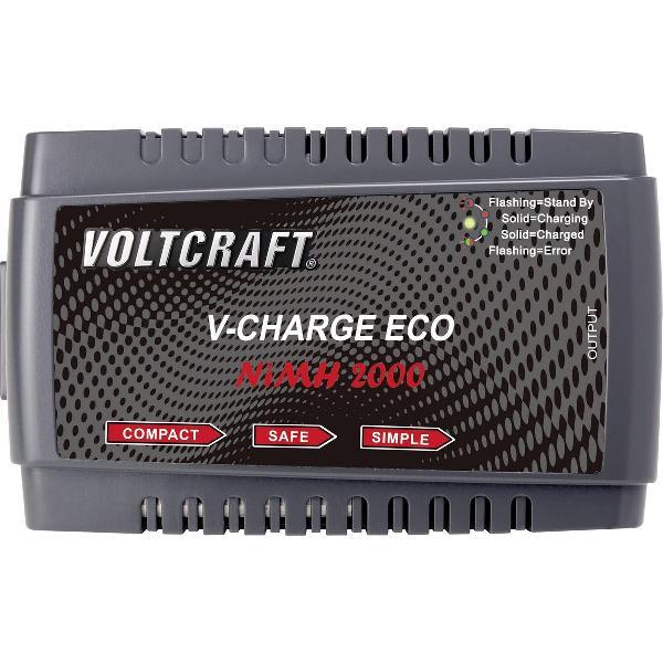 VOLTCRAFT V-Charge Eco NiMh 2000 Modelbouwoplader 230 V 2 A NiMH, NiCd