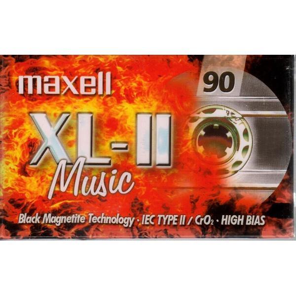 Maxell XL-II 90 - AUDIO TAPE (CASSETTE BANDJE) - 90 MIN (2 X 45) - - vintage uit 2002