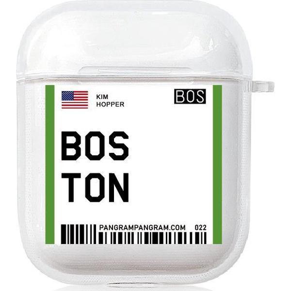 AirPods Case Cover City - Bescherm hoes - Boston - Geschikt voor Apple AirPods 1 & 2 - gerrey.