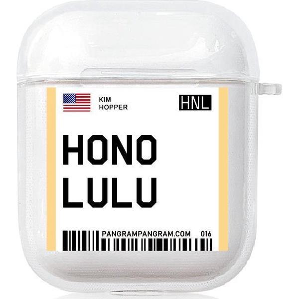 AirPods Case Cover City - Bescherm hoes - Honolulu - Geschikt voor Apple AirPods 1 & 2 - gerrey.