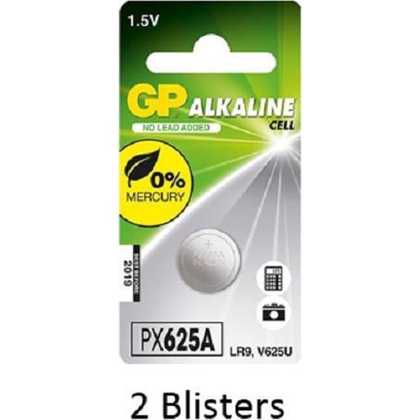 2 stuks (2 blisters a 1 stuks) GP Batteries Alkaline Cell 625A 1.5V