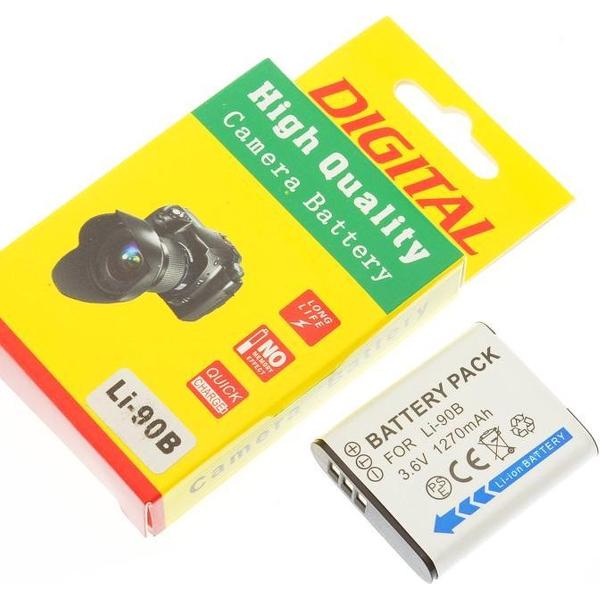 Camera Batterij Accu LI-90B LI-92B 1270mAh voor Olympus