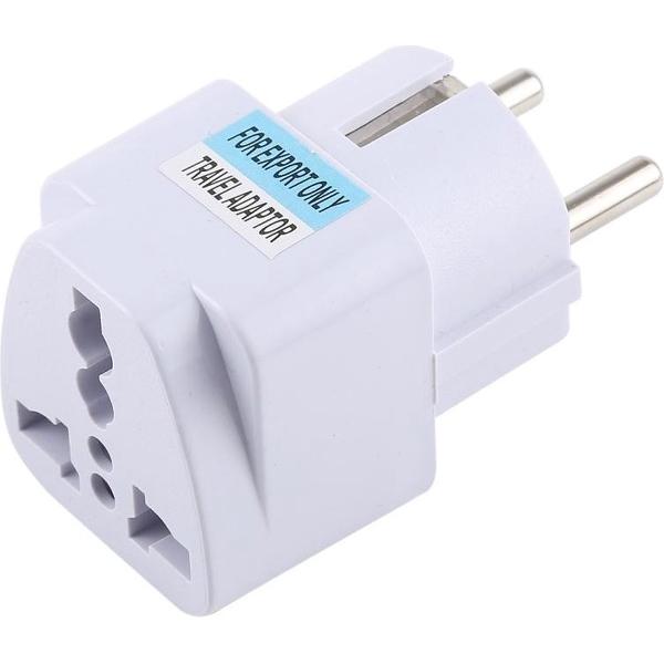 Draagbare universele UK stekker naar EU Plug Power Socket reizen laderadapter met zekering