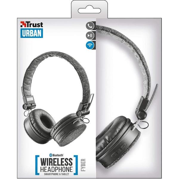 Trust Fyber Headset Hoofdband Grijs, Rood