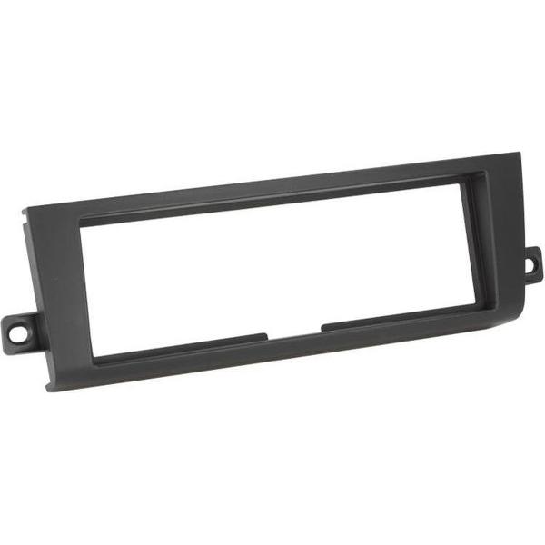 1-DIN Paneel Renault Koleos 2008-> Kleur: Zwart