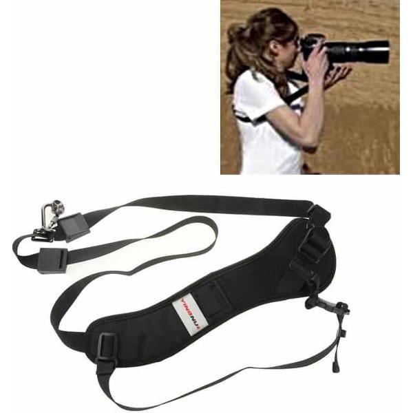 Verstelbare schouderriemriem Belt Sling voor camera
