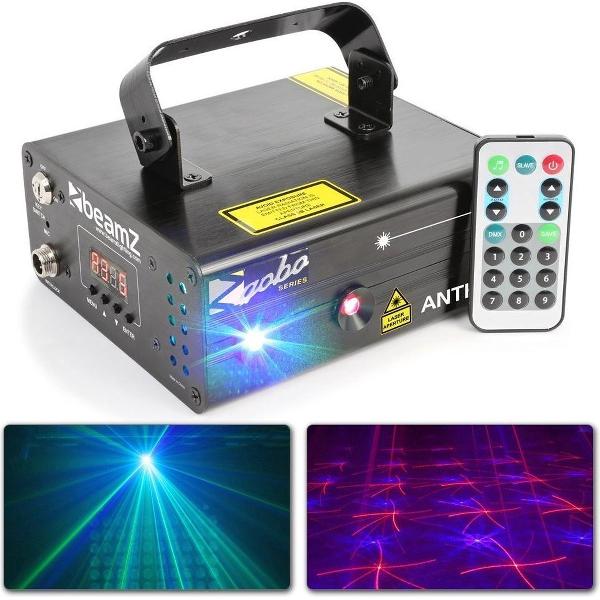 BeamZ The Anthe II Discolaserprojector Zwart Geschikt voor gebruik binnen