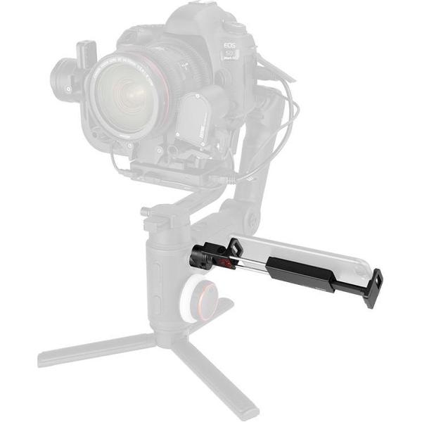 ZHIYUN TransMount telefoonhouder met kroonuitrusting en 1/4 inch schroef voor WEEBILL LAB / CRANE 3 LAB (zwart)