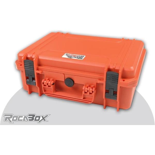 Rocabox - Universele koffer - Waterdicht IP76 - Oranje - RW-4229-16-OF - Plukschuim