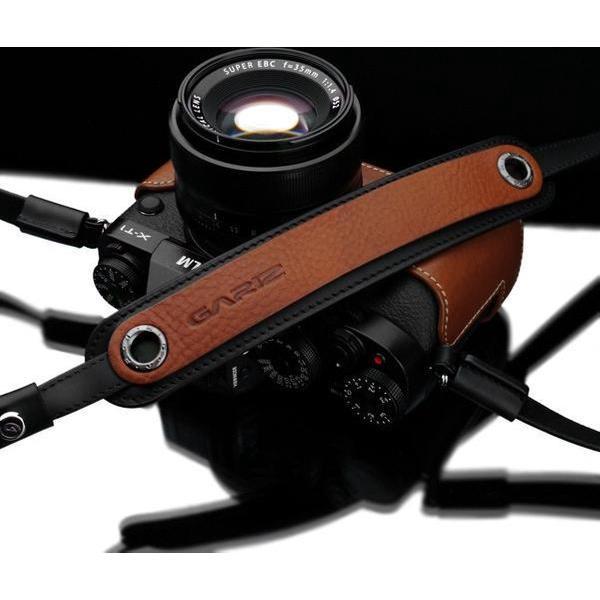 Gariz XS-CHLSNCM2 Digitale camera Leer Zwart, Bruin riem