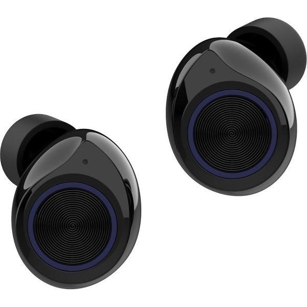 Mossmedia ColorBuds Draadloze Oordopjes - Met Oplaadcase - Zwart