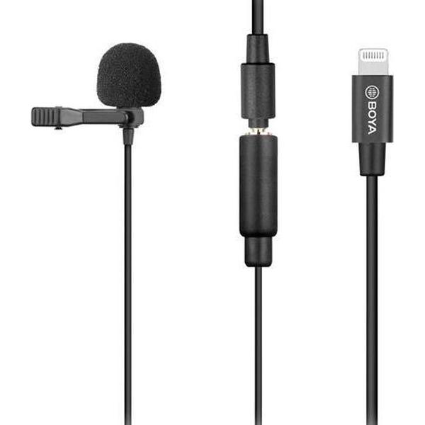 Boya BY-M2 lapel microphone for iOS devices