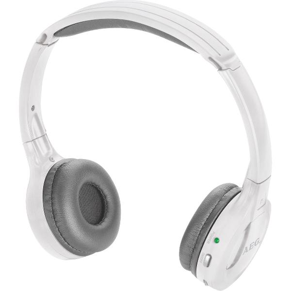 AEG KH 4223 BT Headset Hoofdband Wit