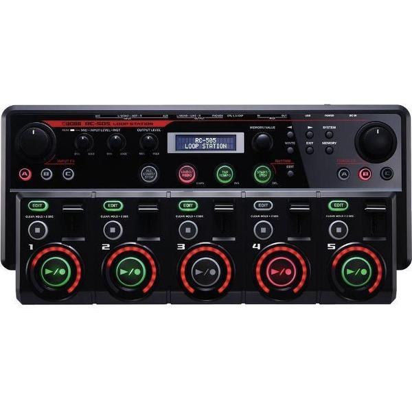 Boss RC-505 - Loop Station vocal effect - Zwart